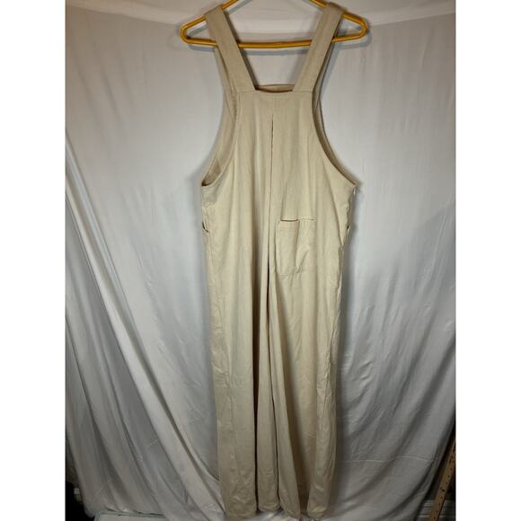 Zesica Corduroy Bib Wide Leg Overalls womens Size Large Fall Basic Soft Girl - Picture 5 of 9